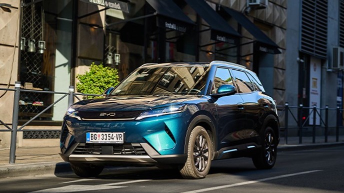 BYD među tri najprodavanija automobilska brenda 